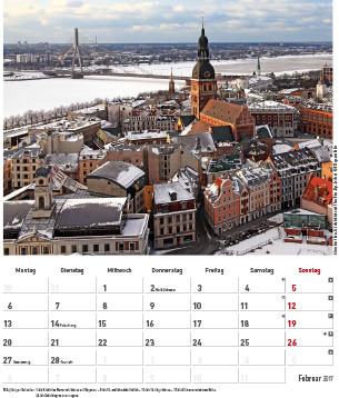 Kalender Fotoreise durch Deutschlland